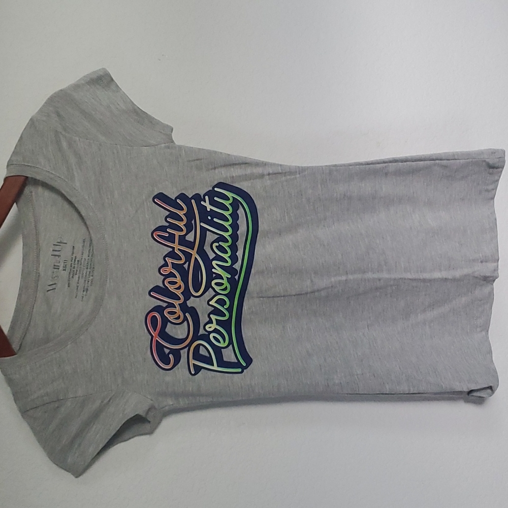 Women  Gray, T-shirt